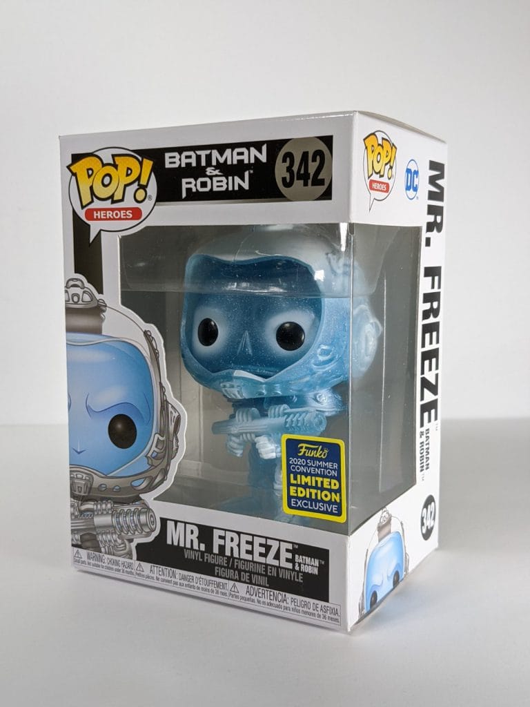 Bundled with EcoTek Protector to Protect Display Box Batman and Robin Vinyl Figure Mr Freeze Pop #342 Pop Heroes